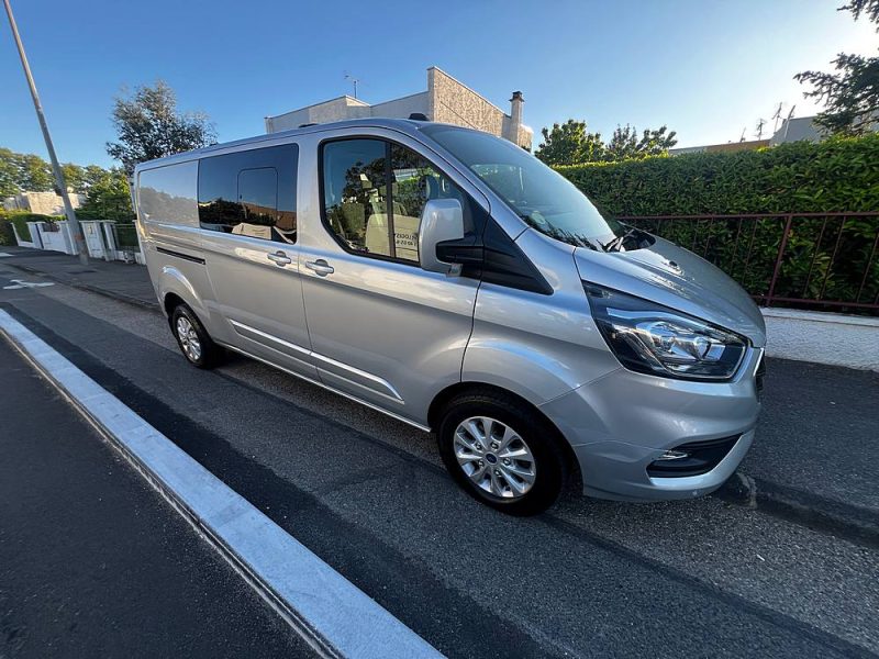 FORD TRANSIT CUSTOM LIMITED 2.0 EcoBlue 170 ch 6 pl TVA REC
