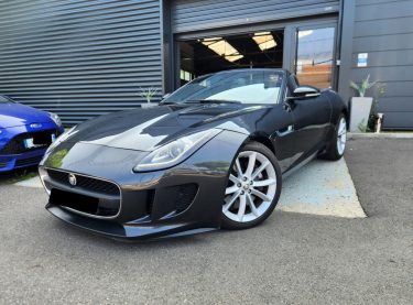 JAGUAR F-TYPE CABRIOLET 3.0 V6 340 AUTO*1°MAIN*PAS DE MALUS*CAMERA*
