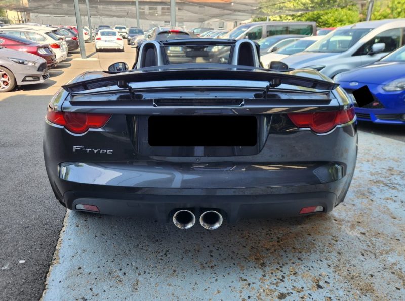 JAGUAR F-TYPE CABRIOLET 3.0 V6 340 AUTO*1°MAIN*PAS DE MALUS*CAMERA*