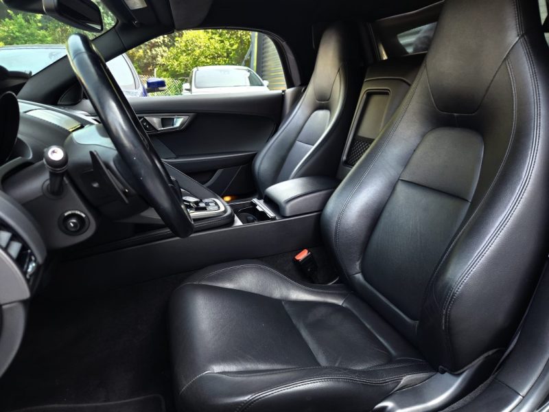 JAGUAR F-TYPE CABRIOLET 3.0 V6 340 AUTO*1°MAIN*PAS DE MALUS*CAMERA*