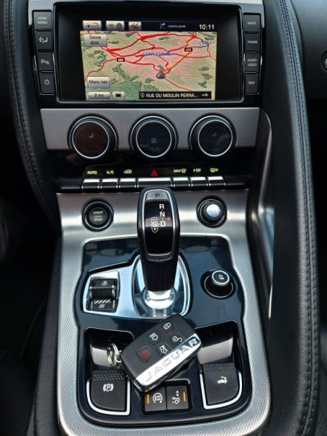 JAGUAR F-TYPE CABRIOLET 3.0 V6 340 AUTO*1°MAIN*PAS DE MALUS*CAMERA*