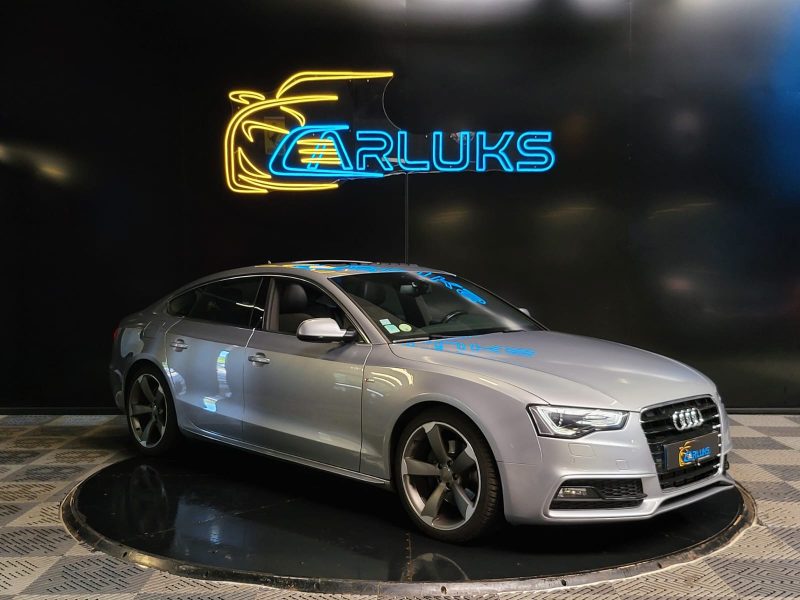 AUDI A5 SPORTBACK 3.0 TDi 204cv S LINE / 2EME MAIN / TOIT OUVRANT / ENTRETIEN COMPLET / CLIM AUTO / 