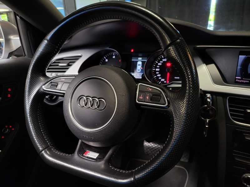 AUDI A5 SPORTBACK 3.0 TDi 204cv S LINE / 2EME MAIN / TOIT OUVRANT / ENTRETIEN COMPLET / CLIM AUTO / 
