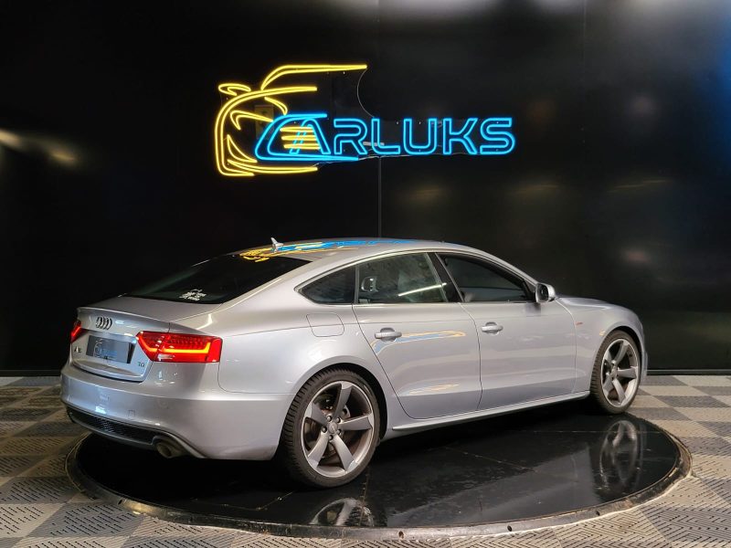 AUDI A5 SPORTBACK 3.0 TDi 204cv S LINE / 2EME MAIN / TOIT OUVRANT / ENTRETIEN COMPLET / CLIM AUTO / 