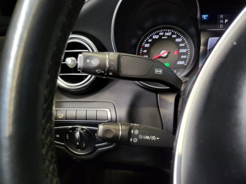 MERCEDES CLASSE C 250d 2.2 204cv CABRIOLET PACK AMG FASCINATION 9G-TRONIC 360° / CUIR NOIR CHAUFF / 