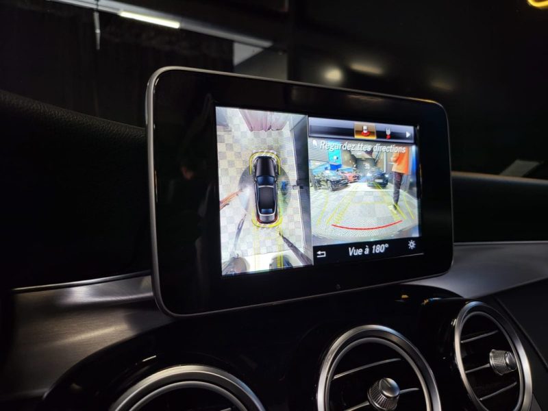 MERCEDES CLASSE C 250d 2.2 204cv CABRIOLET PACK AMG FASCINATION 9G-TRONIC 360° / CUIR NOIR CHAUFF / 