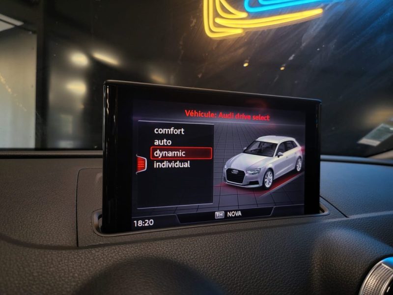 AUDI A3 30 TFSi 116cv SPORTBACK CARPLAY / RADAR DE RECUL / DRIVE SELECT