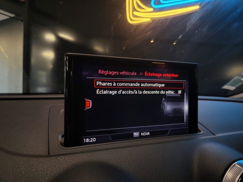 AUDI A3 30 TFSi 116cv SPORTBACK CARPLAY / RADAR DE RECUL / DRIVE SELECT