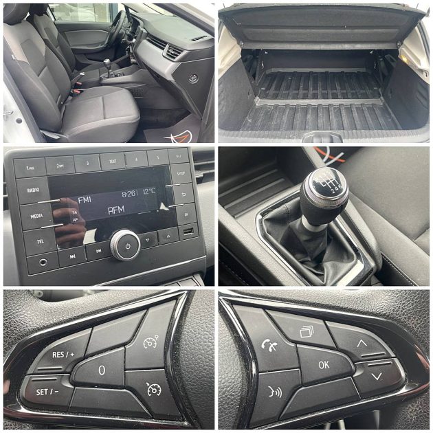 Renault Clio V Société 1.5 Blue dCi 85ch Air Feux autos / Climatisation / Bluetooth 86.000 km 12/201