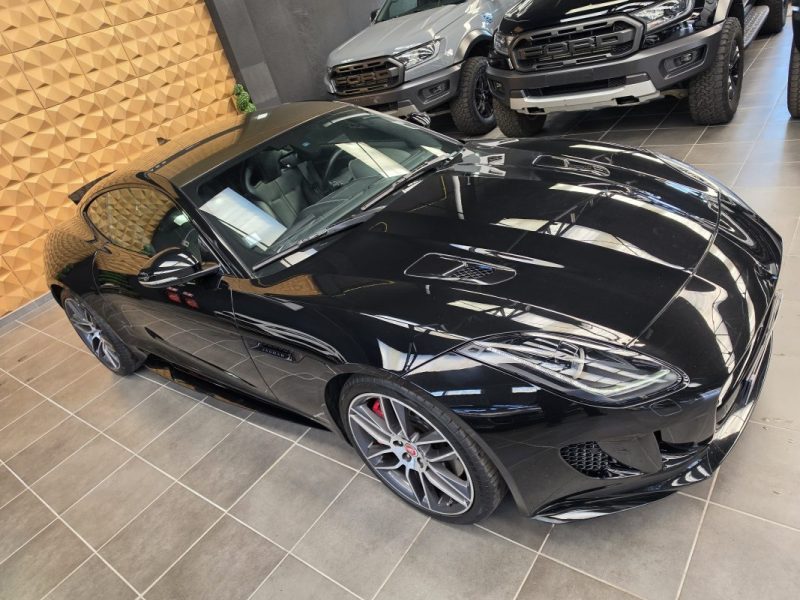 JAGUAR F-TYPE COUPE 5.0 V8 550 R AWD BVA8**PAS DE MALUS**CARBON*MERIDIAN*CLAPET*CAMERA*