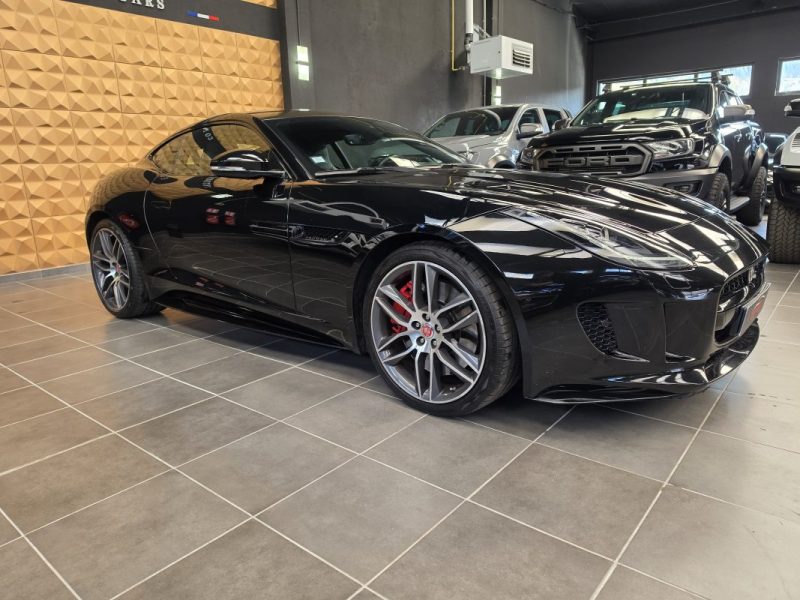 JAGUAR F-TYPE COUPE 5.0 V8 550 R AWD BVA8**PAS DE MALUS**CARBON*MERIDIAN*CLAPET*CAMERA*