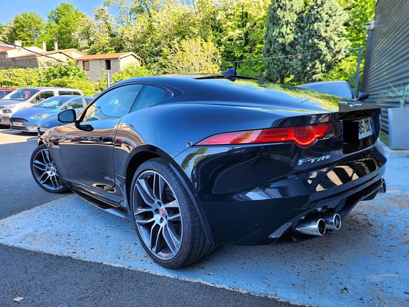 JAGUAR F-TYPE COUPE 5.0 V8 550 R AWD BVA8**PAS DE MALUS**CARBON*MERIDIAN*CLAPET*CAMERA*