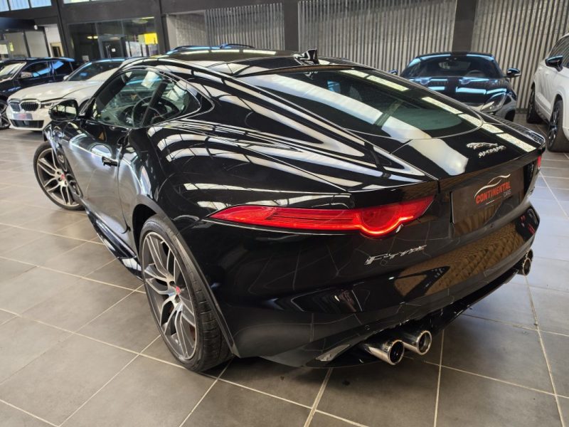 JAGUAR F-TYPE COUPE 5.0 V8 550 R AWD BVA8**PAS DE MALUS**CARBON*MERIDIAN*CLAPET*CAMERA*
