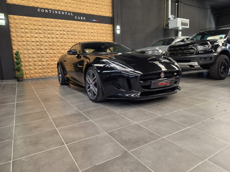 JAGUAR F-TYPE COUPE 5.0 V8 550 R AWD BVA8**PAS DE MALUS**CARBON*MERIDIAN*CLAPET*CAMERA*