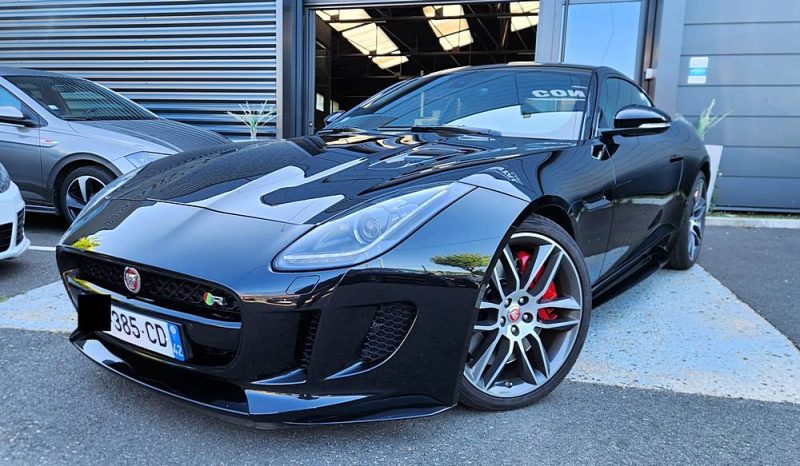 JAGUAR F-TYPE COUPE 5.0 V8 550 R AWD BVA8**PAS DE MALUS**CARBON*MERIDIAN*CLAPET*CAMERA*