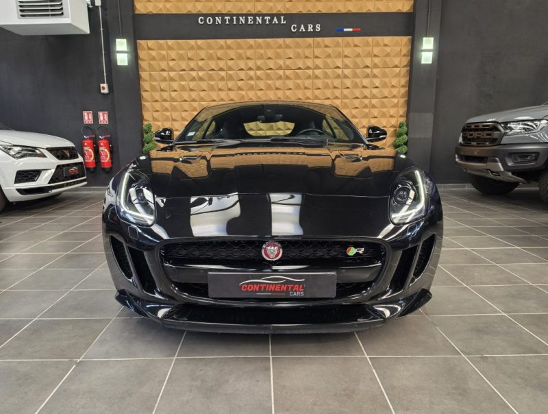 JAGUAR F-TYPE COUPE 5.0 V8 550 R AWD BVA8**PAS DE MALUS**CARBON*MERIDIAN*CLAPET*CAMERA*