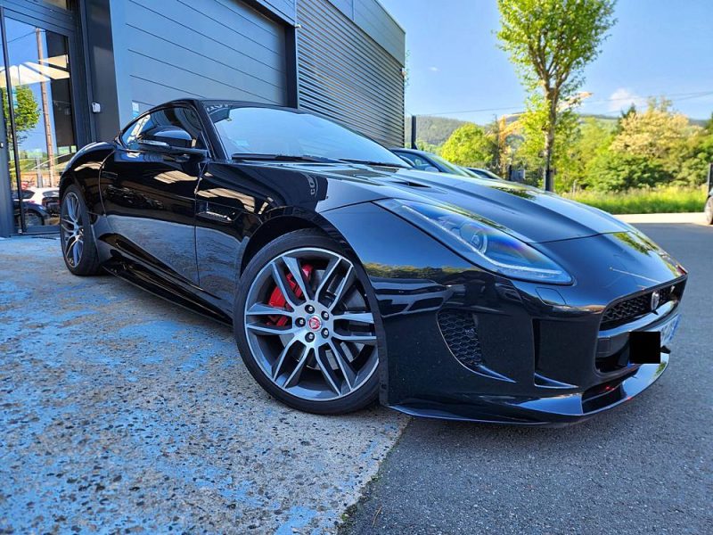 JAGUAR F-TYPE COUPE 5.0 V8 550 R AWD BVA8**PAS DE MALUS**CARBON*MERIDIAN*CLAPET*CAMERA*