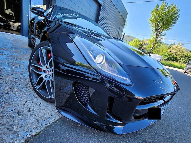 JAGUAR F-TYPE COUPE 5.0 V8 550 R AWD BVA8**PAS DE MALUS**CARBON*MERIDIAN*CLAPET*CAMERA*