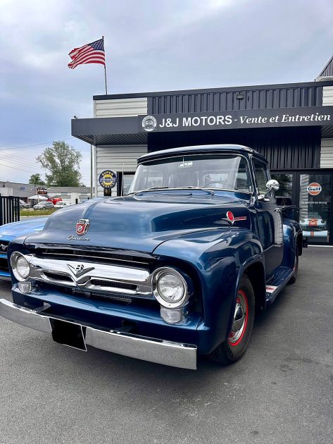 FORD F-100 CUSTOM CAB 272ci V8 overdrive 1956