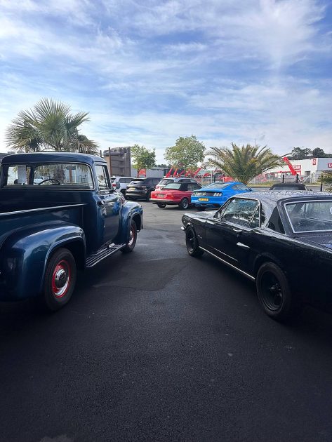 FORD F-100 CUSTOM CAB 272ci V8 overdrive 1956