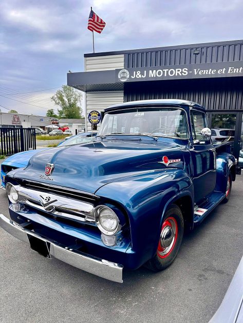 FORD F-100 CUSTOM CAB 272ci V8 overdrive 1956