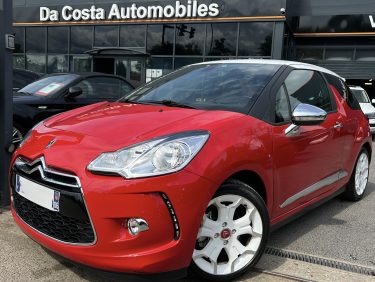 CITROEN DS3 1.6 THP 156 Cv 1ERE MAIN GPS BLUETOOTH INTERIEUR CUIR 23 200 Km CritAir1 - GARANTIE 1 AN