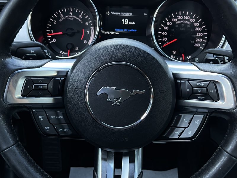 FORD MUSTANG GT COUPE 5.0 V8 421 Cv 1ERE MAIN ORIGINE FRANCE APPLE CARPLAY & ANDROID - GARANTIE 1 AN