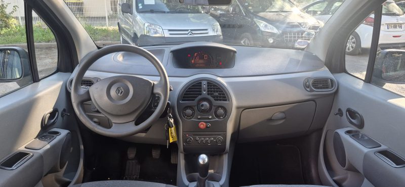 Renault Modus phase 2 1.2l 16V 75ch, noir, *Crit'Air 1*, *Climatisation*