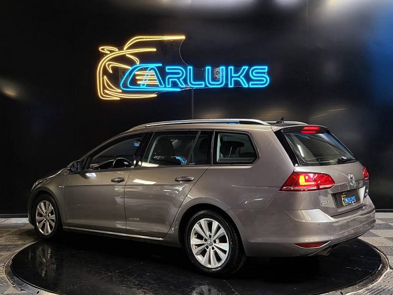 VOLKSWAGEN GOLF VII SW 1.6 TDI 110 cv / ENTRETIEN COMPLET + 2EME MAIN + AIDE AU PARKING AV+AR /