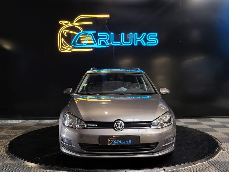VOLKSWAGEN GOLF VII SW 1.6 TDI 110 cv / ENTRETIEN COMPLET + 2EME MAIN + AIDE AU PARKING AV+AR /