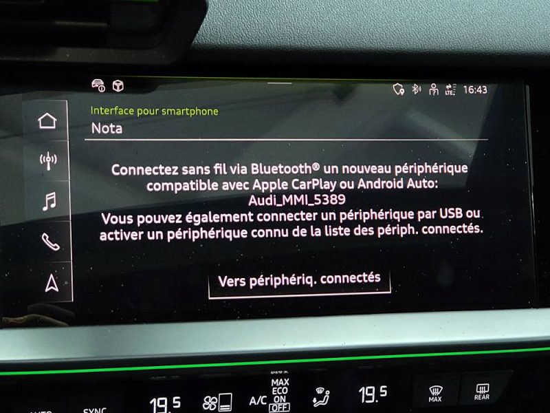 AUDI RS3 SPORTBACK (8Y) 2.5 TFSI 400cv Quattro S-Tronic7