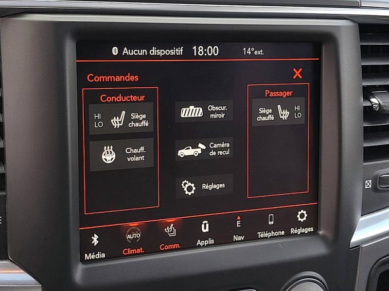 DODGE RAM 1500 Double Cabine 5.7 V8 HEMI 395cv Classic 4X4 Boîte Auto