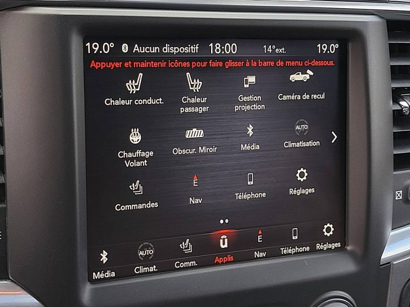 DODGE RAM 1500 Double Cabine 5.7 V8 HEMI 395cv Classic 4X4 Boîte Auto