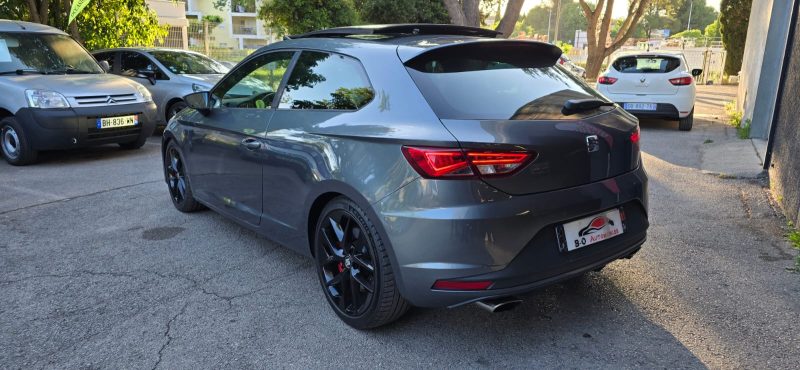 Seat Leon Cupra 2.0l Tsi 280ch DSG 7, *Crit'Air 1*, *Toit ouvrant*, *Sièges chauffants*
