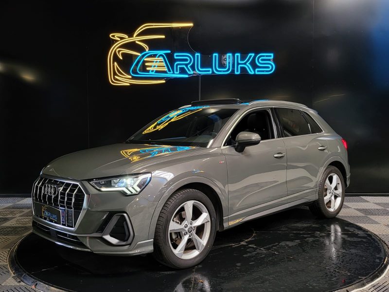 AUDI Q3 35 TDI 150cv BVA7 S-LINE / TOIT OUVRANT / VIRTUAL COCKPIT / CARPLAY / SIEGES CHAUFFANTS