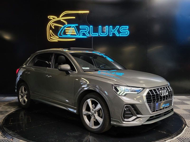 AUDI Q3 35 TDI 150cv BVA7 S-LINE / TOIT OUVRANT / VIRTUAL COCKPIT / CARPLAY / SIEGES CHAUFFANTS