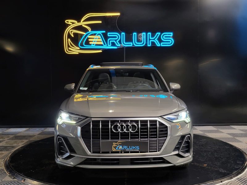 AUDI Q3 35 TDI 150cv BVA7 S-LINE / TOIT OUVRANT / VIRTUAL COCKPIT / CARPLAY / SIEGES CHAUFFANTS