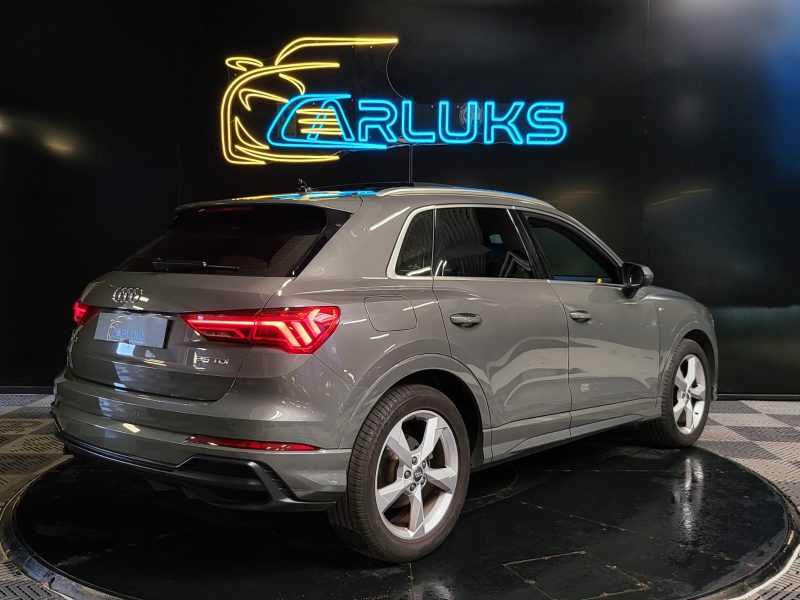 AUDI Q3 35 TDI 150cv BVA7 S-LINE / TOIT OUVRANT / VIRTUAL COCKPIT / CARPLAY / SIEGES CHAUFFANTS