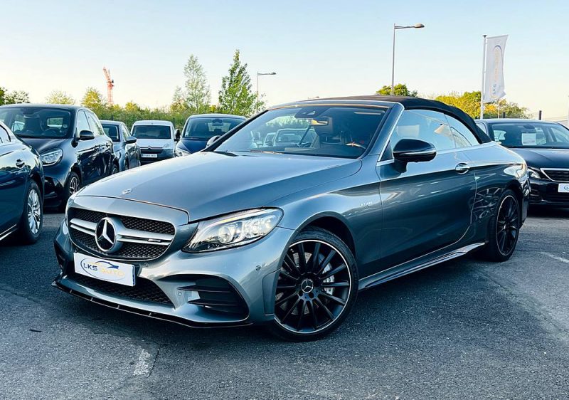 MERCEDES CLASSE C43 AMG CABRIOLET 390ch V6 BI-TURBO 4-MATIC