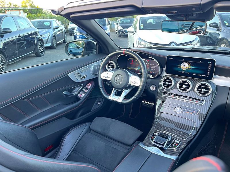 MERCEDES CLASSE C43 AMG CABRIOLET 390ch V6 BI-TURBO 4-MATIC