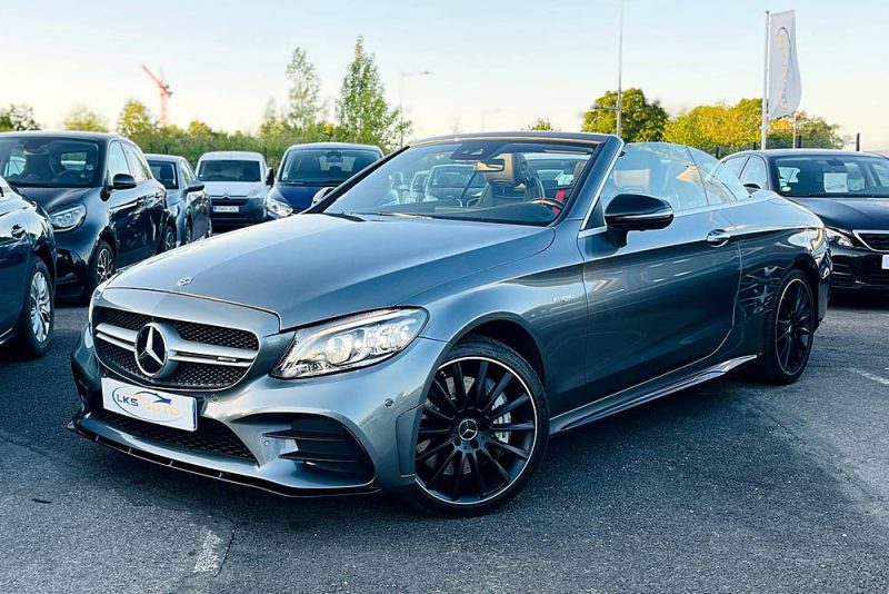 MERCEDES CLASSE C43 AMG CABRIOLET 390ch V6 BI-TURBO 4-MATIC
