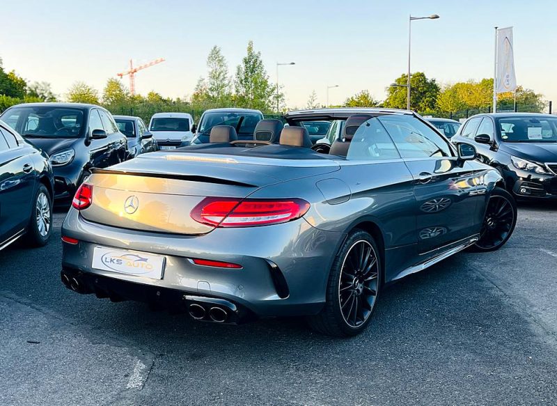 MERCEDES CLASSE C43 AMG CABRIOLET 390ch V6 BI-TURBO 4-MATIC