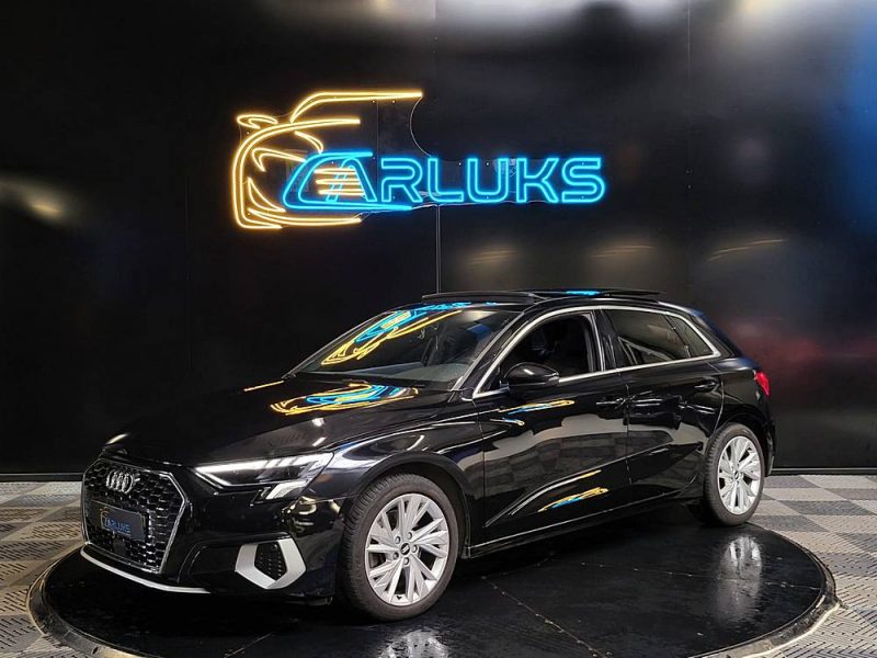 AUDI A3 SPORTBACK 30 TFSI 110CV MILD HYBRID / TOIT OUVRANT / SIEGES CHAUFFANTS / CAMERA RECUL / CARP