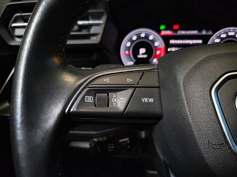 AUDI A3 SPORTBACK 30 TFSI 110CV MILD HYBRID / TOIT OUVRANT / SIEGES CHAUFFANTS / CAMERA RECUL / CARP