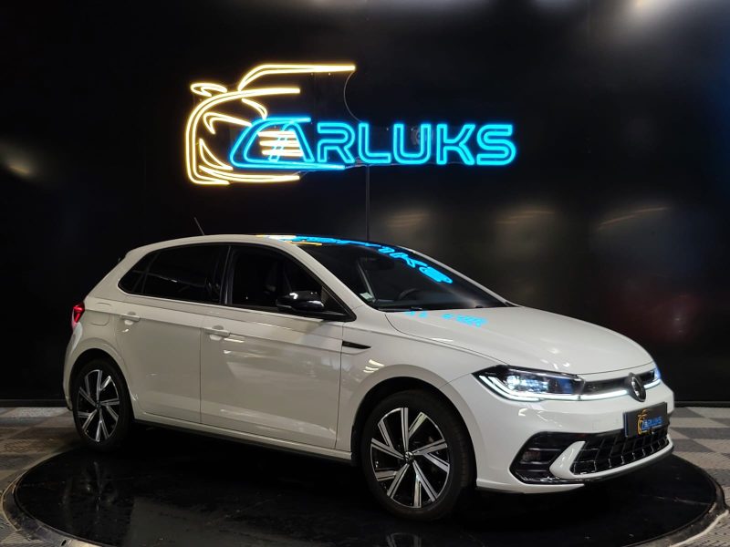 VOLKSWAGEN POLO 1.0 TSI 95CV DSG 7 R-LINE / IQ LIGHT + CAMERA + REGULATEUR ADAPTATIF /