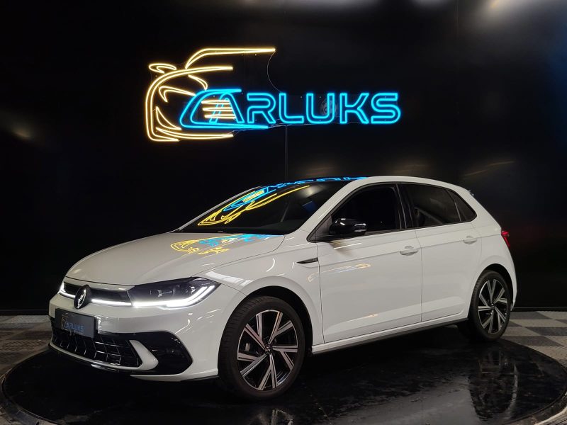 VOLKSWAGEN POLO 1.0 TSI 95CV DSG 7 R-LINE / IQ LIGHT + CAMERA + REGULATEUR ADAPTATIF /