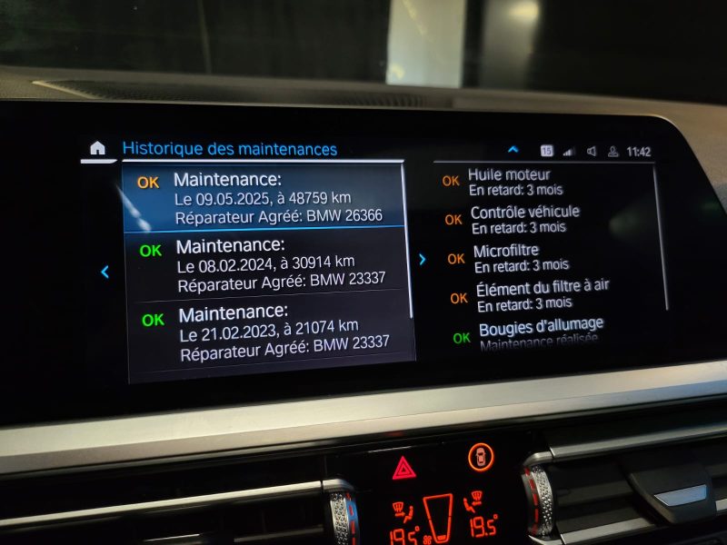 BMW SERIE 3 330e G20 292cv M SPORT / SUIVI BMW / TOIT OUVRANT / HARMAN KARDON / BMW LASER / CARPLAY