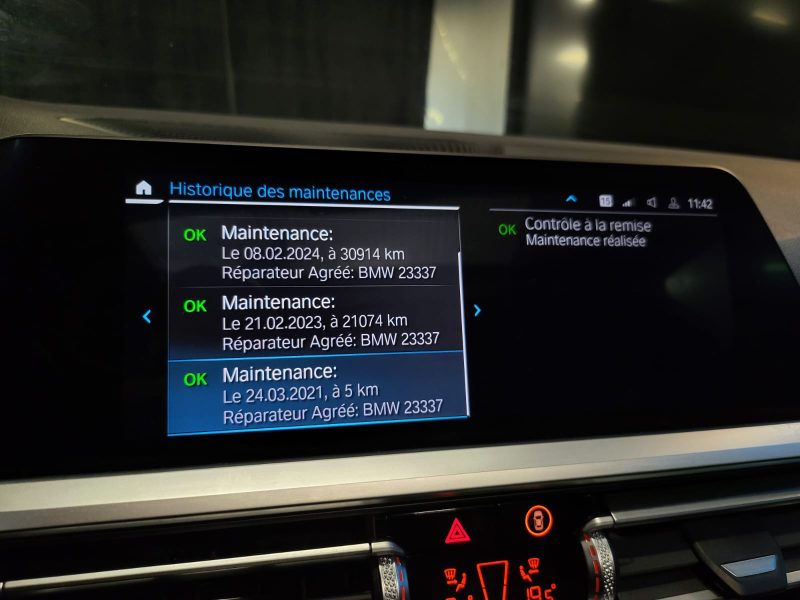 BMW SERIE 3 330e G20 292cv M SPORT / SUIVI BMW / TOIT OUVRANT / HARMAN KARDON / BMW LASER / CARPLAY