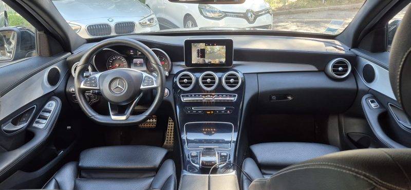 Mercedes Classe C 200d 135ch Bluetech AMG 7G- Tronic Plus, *Attelage remorque*, *Caméra 360*, *Entre