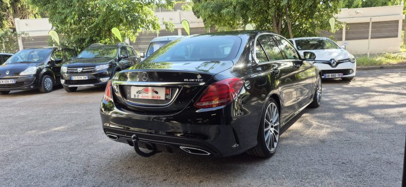 Mercedes Classe C 200d 135ch Bluetech AMG 7G- Tronic Plus, *Attelage remorque*, *Caméra 360*, *Entre